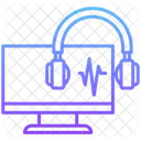 Headphone Computer Technical Support Icon