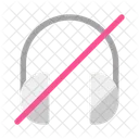 Headphone Slash Icon
