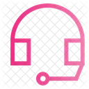 Headphone Support Service Icon