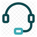 Headphone Customer Service Call Center Icon