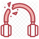 Headphone Broken  Icon