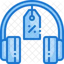 Headphone Discount  Icon