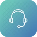 Headphone Customer Care Icon