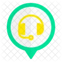 Headphone Location Headphone Music Icon
