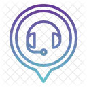 Headphone Location Headphone Music Icon