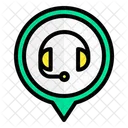 Headphone Location Headphone Music Icon