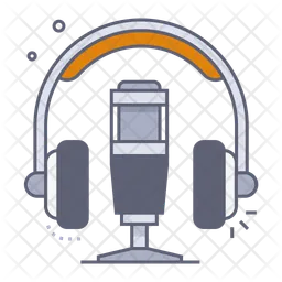 Headphone microphone  Icon
