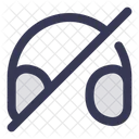Headphone Slash Icon