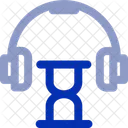Headphone Time Headphones Music Icon