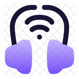 Headphone Wireless  Icon