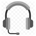 Headphone With Mic Earphone Headphone Icon
