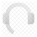 Headphone Support Call Center Icon