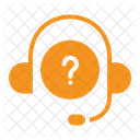 Headphones Question Call Center Icon