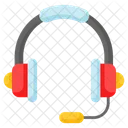 Headphones Customer Service Icon