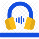 Headphones Earphones Audio Output Icon