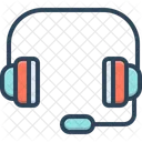 Headphones Service Operator Icon