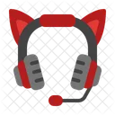 Microphone Ears Cat Icon