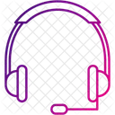 Headphones Audio Doodle Icon