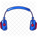 Cartoon Headphones Earphone Icon