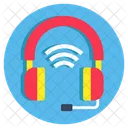 Headphones Listening Device Headset Icon