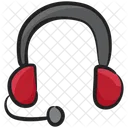 Headphones Headset Audio Device Icône