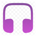 Headphones Square Icon