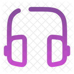 Headphones Square  Icon