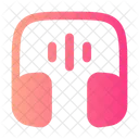 Headphones Square Sound Icon