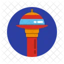 Headquarters Spacecraft Space Station Icon
