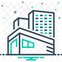 Headquarters Head Office Main Office Icon