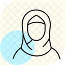 Headscarf Fashion Accessory Icon