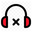 Headset Mute Silent Icon