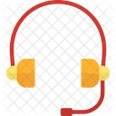 Headset Microphone Customer Icon