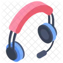 Headphones Headset Online Calling Icon