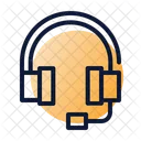 Headset Customer Service Support Icon