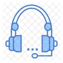Headset Support Service Icon