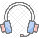 Headset Microphone Music Icon