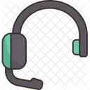 Headset Speaker Operator Icon