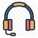 Headset Gaming Audio Headset Icon