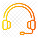 Headset Customer Service Client Support Icon