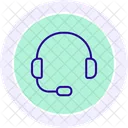 Headset Line Icon Icon