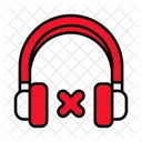 Headset Mute Silent Icon