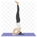 Headstand Fitness Headstand Headstand Yoga Icon