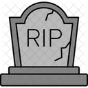 Headstone Gravestone Halloween Icon