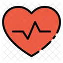 Health Heart Beat Heart Rate Icon