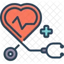Health Well Being Stethoscope Icon