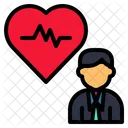 Health Heart Person Icon