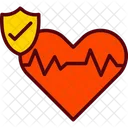 Health Heart Insurance Icon