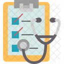 Health Checklist Medical Icon