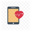 Health Online Mobile Icon